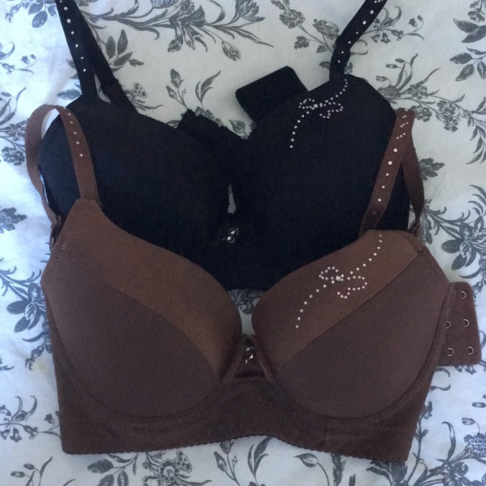Three gently used bras for sale